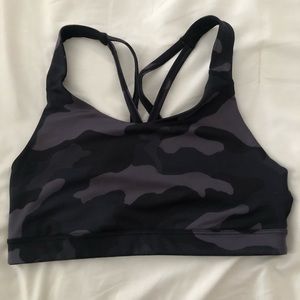 Never worn Old navy camo sports bra